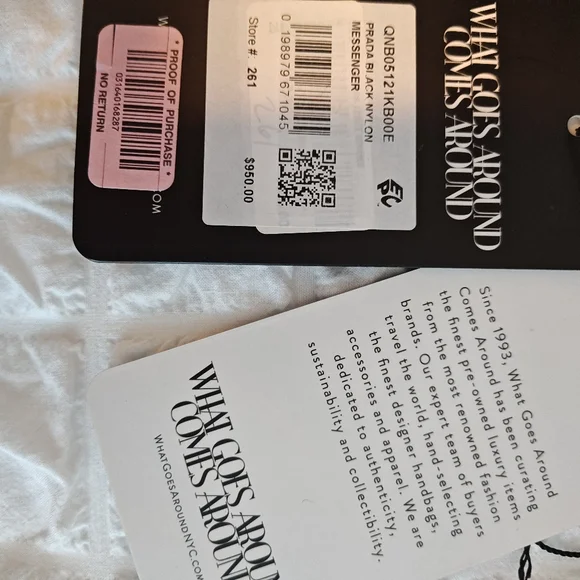 Vintage Prada Messager Bag - Picture 4 of 13